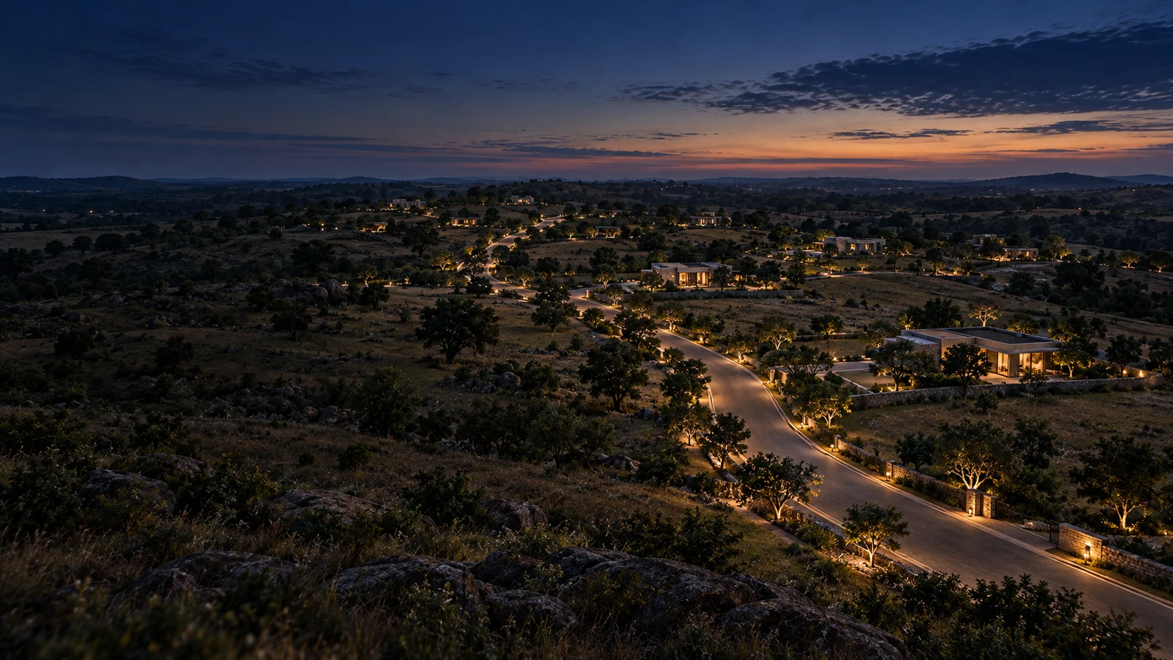 Land becoming a considered community