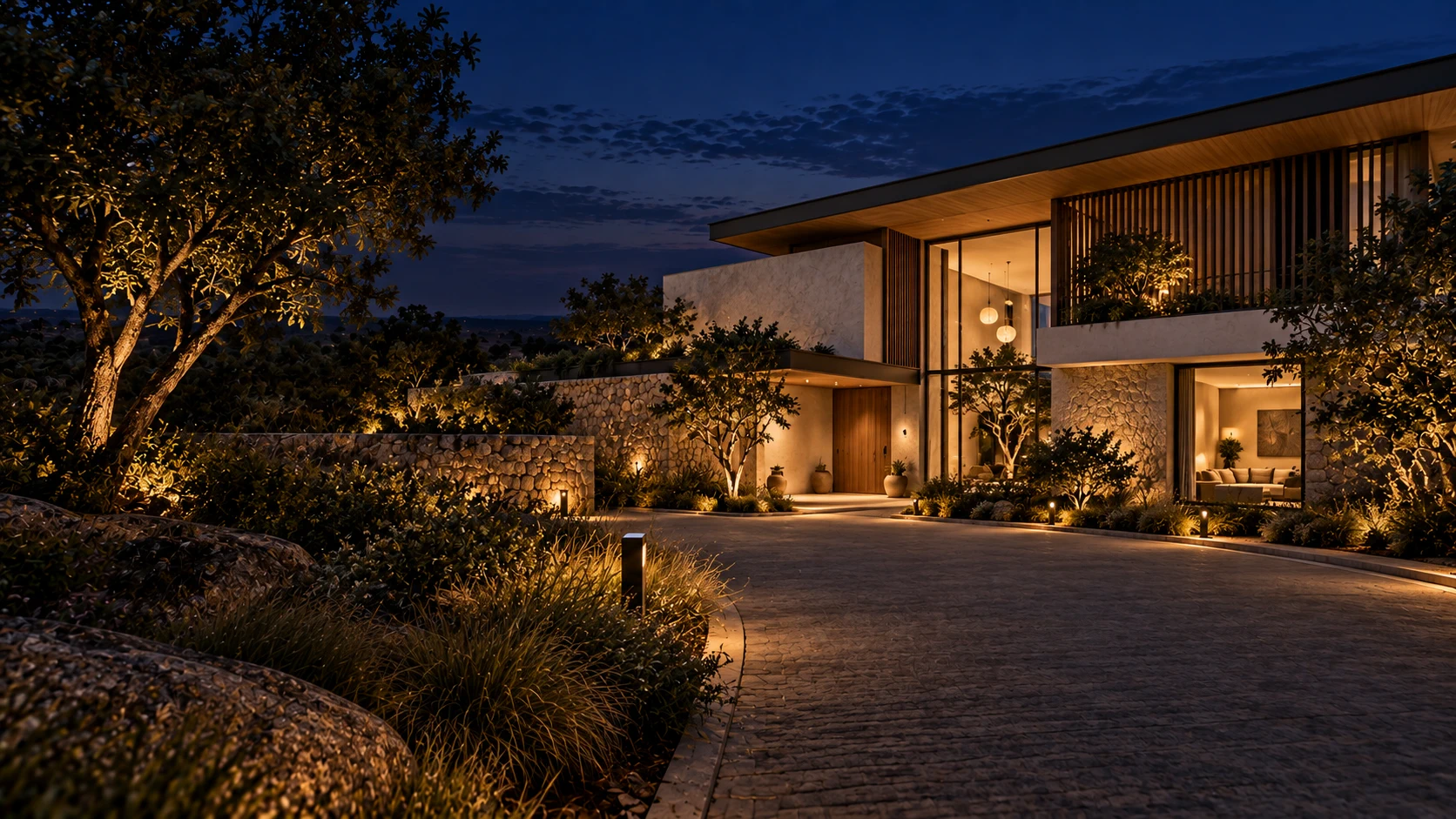 Bespoke architecture composed around life